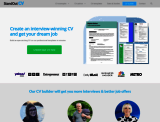 standout-cv.com screenshot