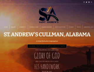 standrewsumc.org screenshot