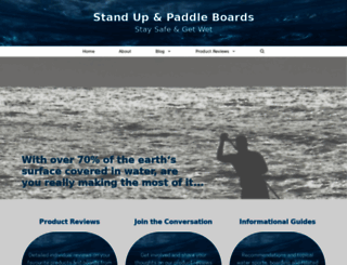 standupandpaddleboards.com screenshot