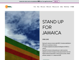 standupforjamaica.org screenshot
