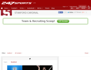 stanford.247sports.com screenshot