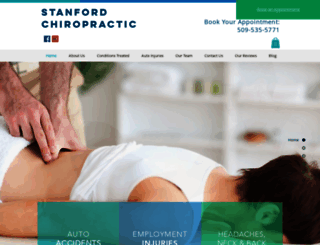 stanfordchiropractic.net screenshot
