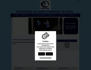 stanfordlehopeprimary.co.uk screenshot