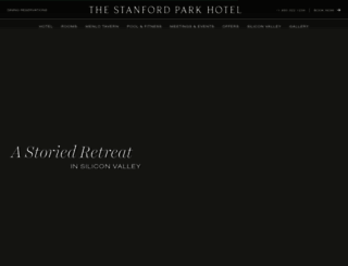 stanfordparkhotel.com screenshot