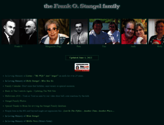 stangelfamily.com screenshot