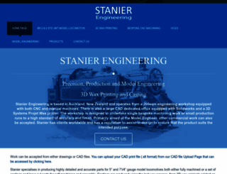 stanier-engineering.com screenshot