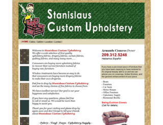 stanislauscustomupholstery.com screenshot