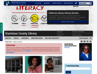 stanislauslibrary.org screenshot