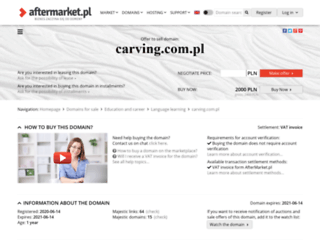stanislawski.carving.com.pl screenshot