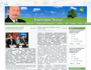 stanislawsorys.eu screenshot