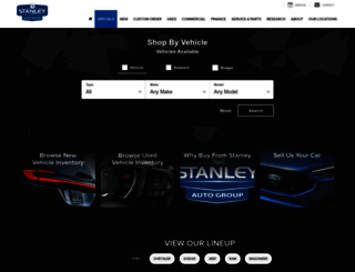 stanleyautogroup.net screenshot