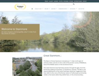 stanmoretouristboard.org.uk screenshot