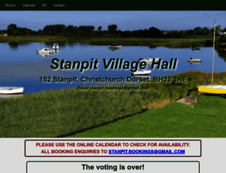 stanpitvillagehall.co.uk screenshot