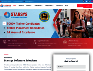 stansys.co.in screenshot