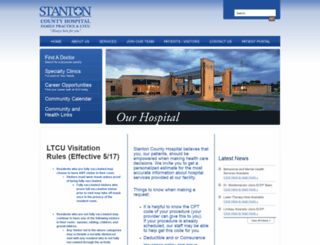 stantoncountyhospital.com screenshot