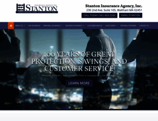 stantonins.com screenshot