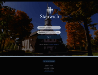 stanwichchurch.tpsdb.com screenshot