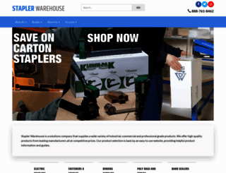 staplerwarehouse.com screenshot