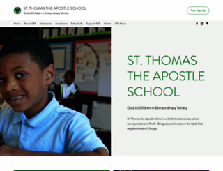 stapostleschool.com screenshot