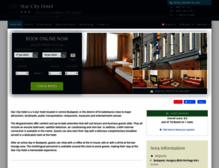 star-city-hotel-budapest.h-rez.com screenshot