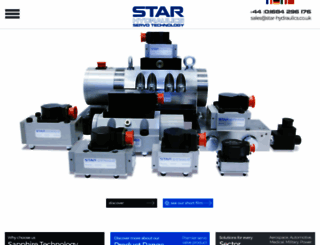 star-hydraulics.co.uk screenshot