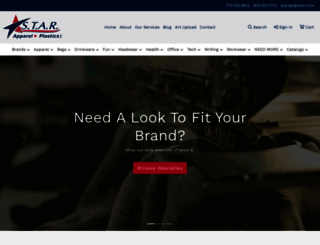 starapparelandplastics.com screenshot