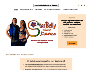 starbellyschoolofdance.com screenshot