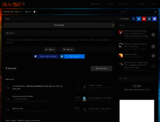 starcitizenbase.com screenshot