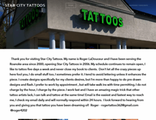 starcitytattoo.com screenshot