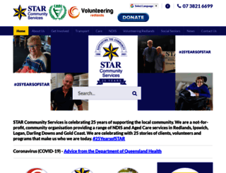 starcommunityservices.org.au screenshot