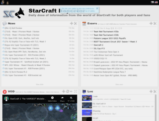 starcraft.lipe.cz screenshot