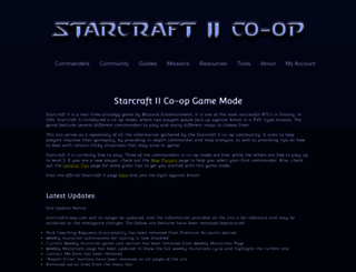 starcraft2coop.com screenshot