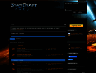 starcraft2forum.org screenshot