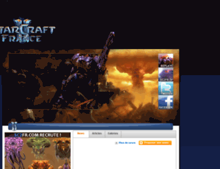 starcraft2france.com screenshot