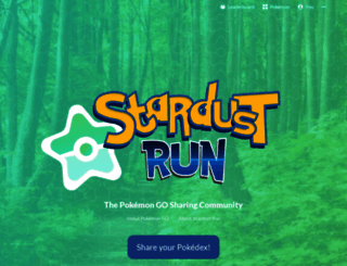 stardust.run screenshot