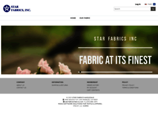 starfabrics.com screenshot