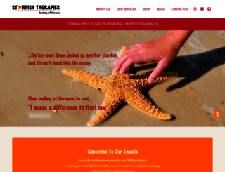 starfishtherapies.com screenshot