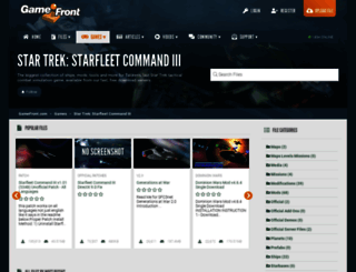 starfleetcommand3.filefront.com screenshot