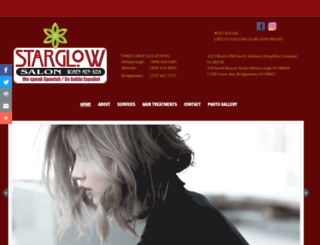 starglowsalon.com screenshot