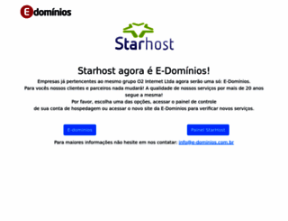 starhost.com.br screenshot