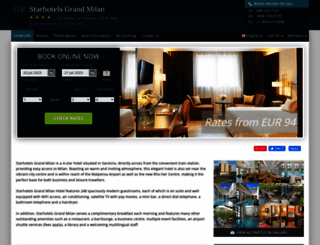 starhotels-grand-milan.h-rsv.com screenshot