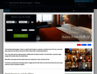 starhotels-michelangelo.h-rsv.com screenshot