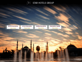 starhotelsgroup.com screenshot