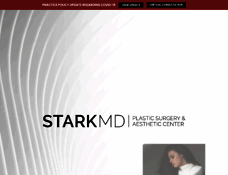 starkmdplasticsurgery.com screenshot