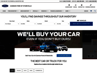 starkvillefordsales.net screenshot