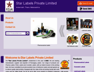 starlabels.in screenshot