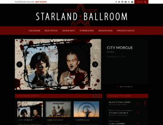 starlandballroom.com screenshot