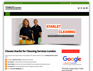 starletcleaning.co.uk screenshot
