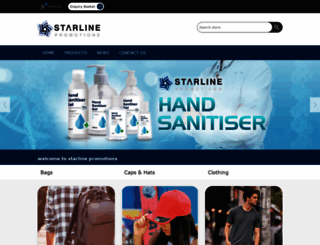 starlinepromotions.com.au screenshot