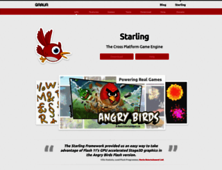 starling-framework.org screenshot